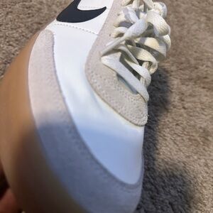 Nike White and Tan Sneakers